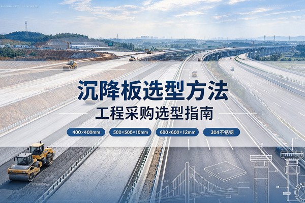 府谷沉降板选择方法